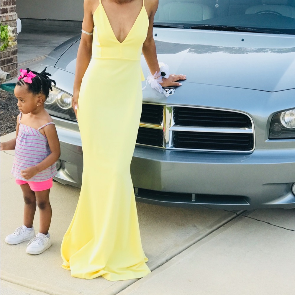 Yellow Prom Dress